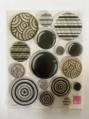 Tampons clear Ronds Azza — image 1