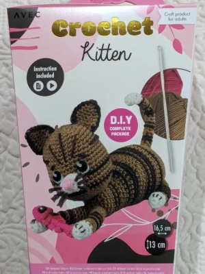 Kit Crochet Amigurumi Chaton (Neuf - Action - AVEC) — image 1