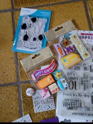 Lot scrapbooking anniversaire large
