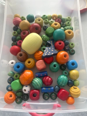 Melanges de perles en bois — image 1