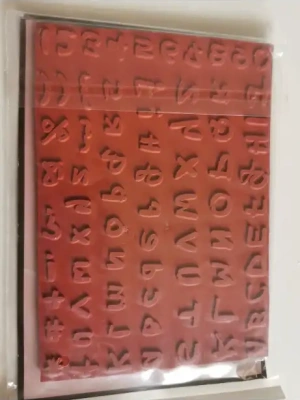 Tampon alphabet et chiffre — image 1