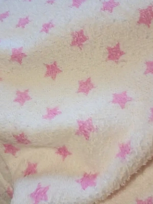 Stenzo Eponge coton blanc / étoiles roses — image 3