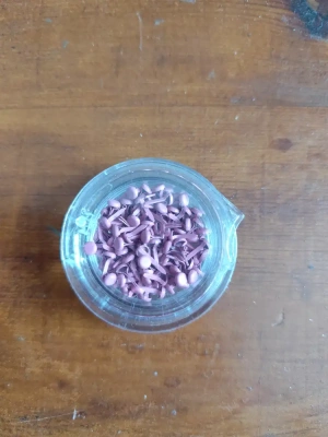 attaches parisiennes roses et violettes — image 1