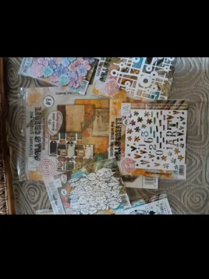 Lot scrapbooking Aall and create large