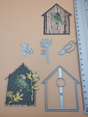 matrice de découpe cabane oiseau — image 3