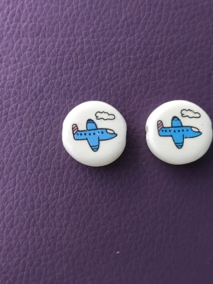 lot de 2 perles — image 1
