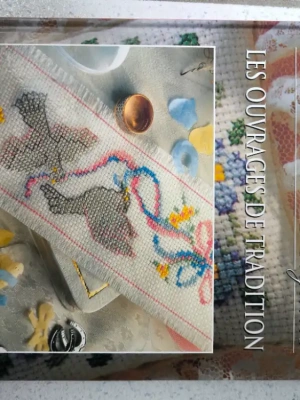 Livre point de croix, ouvrage de tradition — image 1