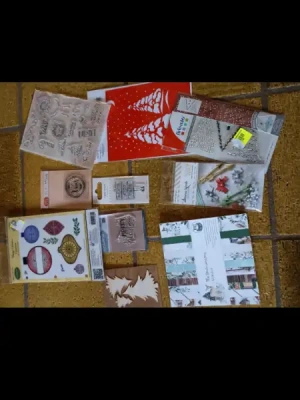 Gros lot scrapbooking Noël large