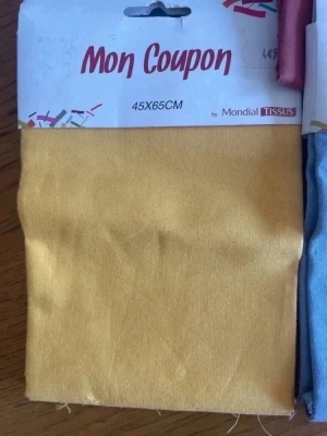 6 coupons de tissu 100% coton — image 4