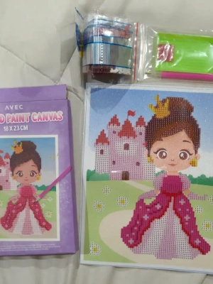 Kit Diamond Painting Princesse - NEUF (Grafix) — image 1