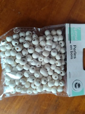 perles en bois 8 mm — image 2
